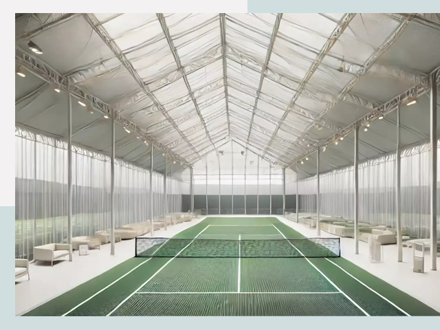 Строительство теннисных кортов в Учалах