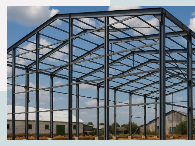 Быстровозводимые ангары от СтальСтрой-Члы по цене 610 руб.