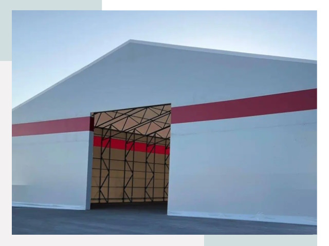 Быстровозводимые ангары в Учалах