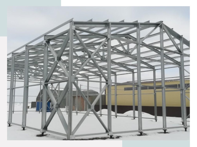 Каркасные ангары в Учалах