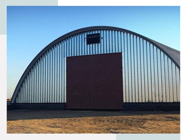 Арочные ангары в Учалах