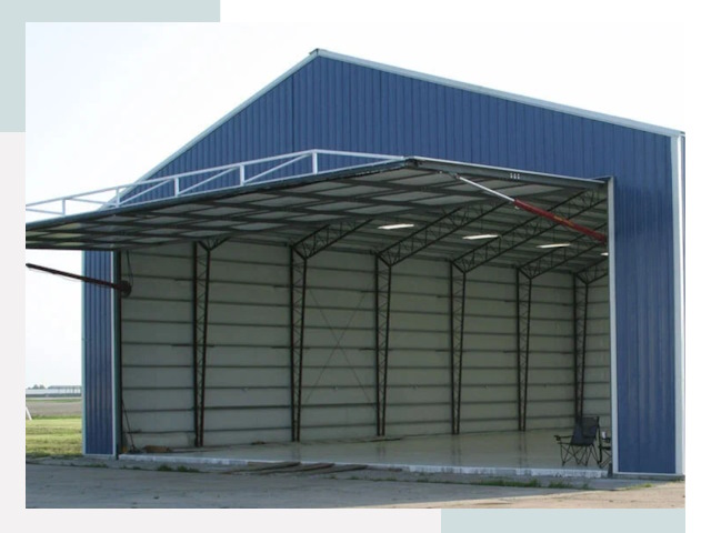 Прямо стенные ангары в Учалах