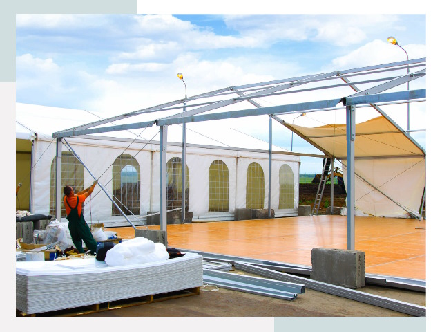 Быстро сборные шатры в Учалах