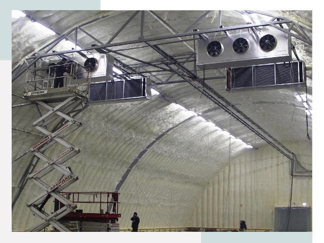 Оснащение ангаров в Учалах