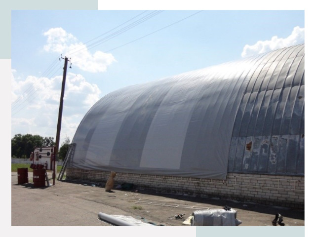 Ремонт ангаров в Учалах