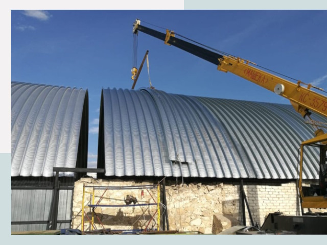 Реконструкция ангаров в Учалах от 610 руб.