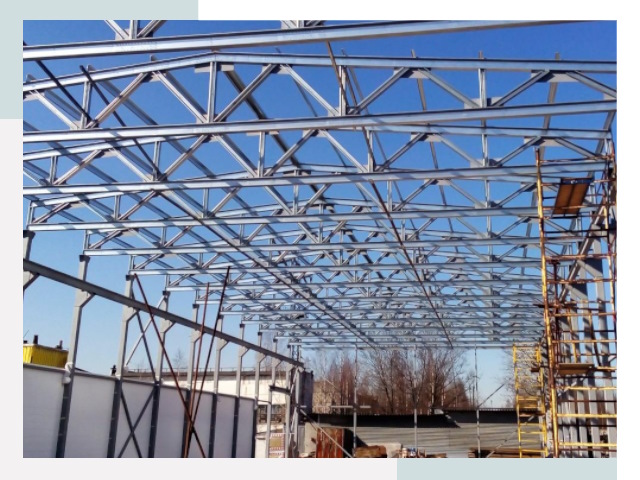 Металлокаркасы для складов в Учалах